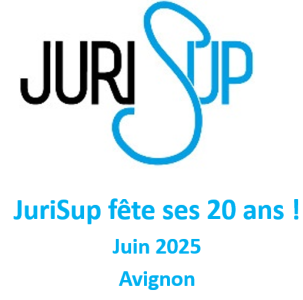 Save the date ! Les 20 ans de JuriSup